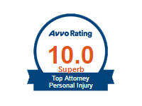 Avvo Rating | 10.0 | Superb | Top Attorney Personal Injury