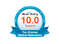 Avvo Rating | 10.0 Superb | Top Attorney Medical Malpractice